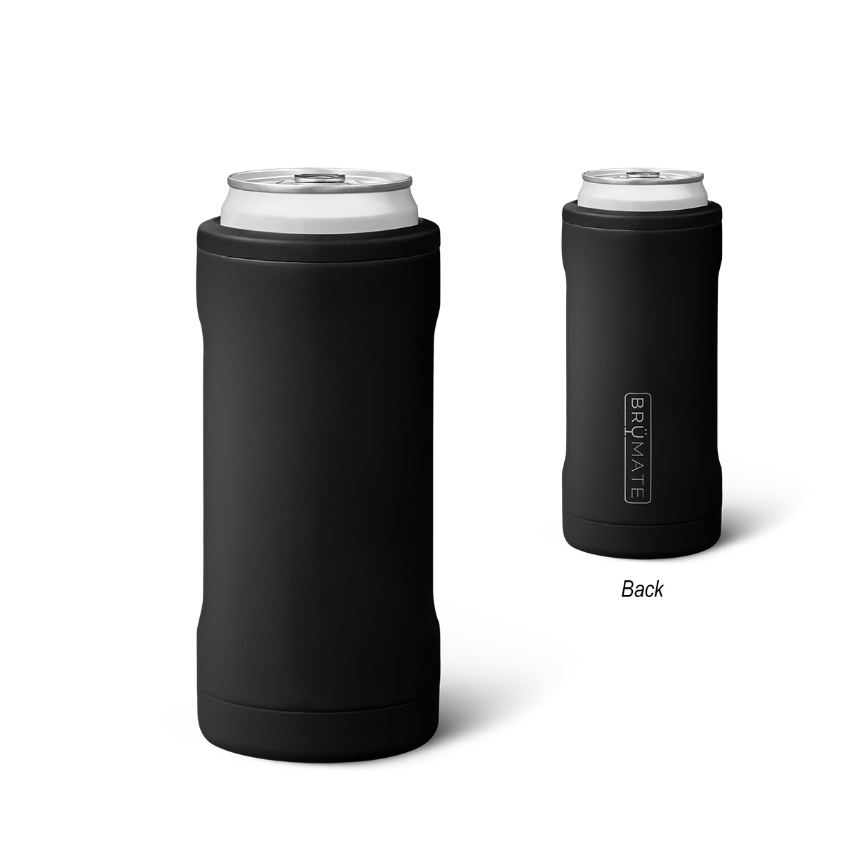 12 Oz. BrüMate Hopsulator Slim V2 - MATTE BLACK
