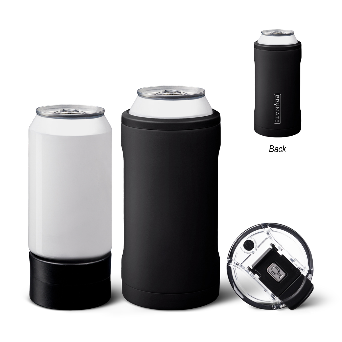 12/16 Oz. BrüMate Hopsulator Trio V2 - MATTE BLACK