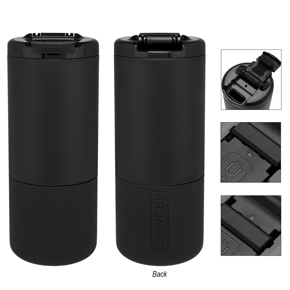 18 Oz. BrüMate Strova - MATTE BLACK