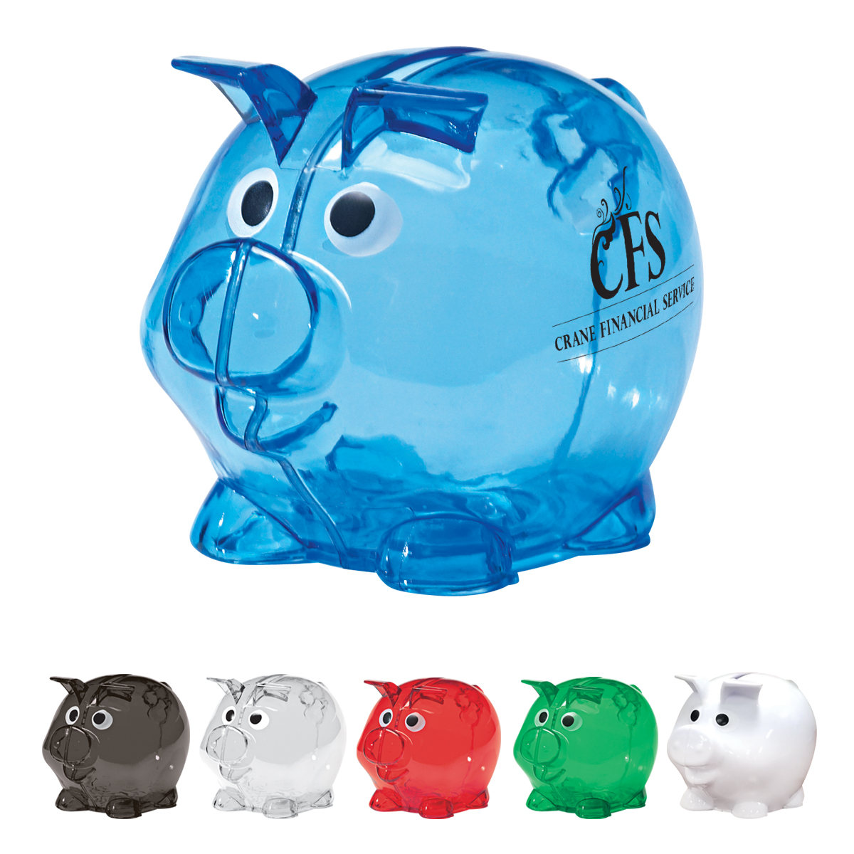 Mini Plastic Piggy Bank-HIT