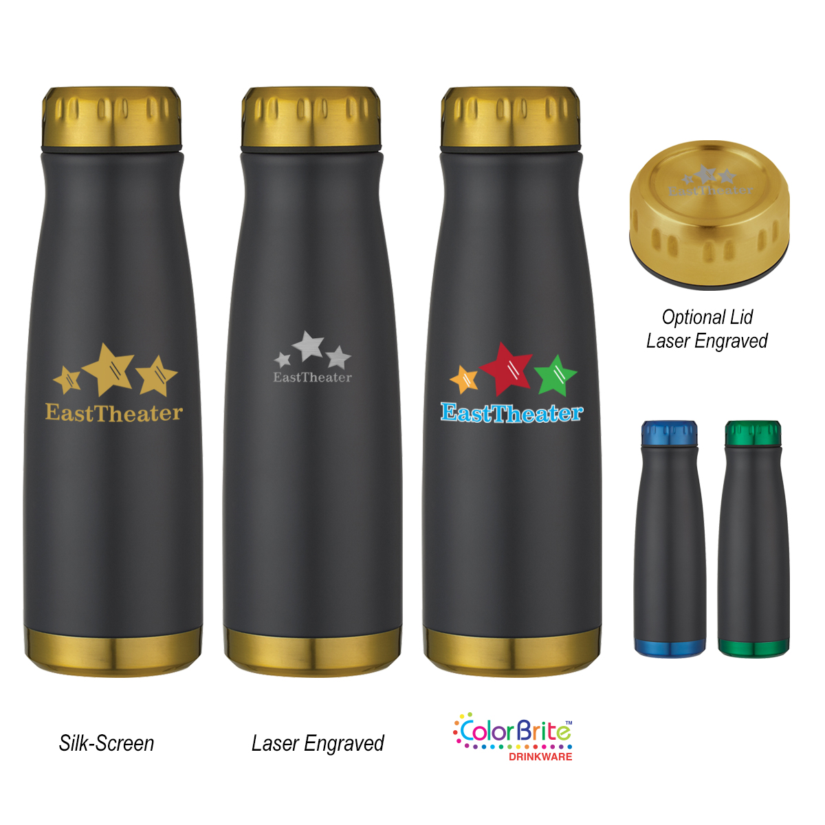 16 Oz. Galway Stainless Steel Bottle-HIT
