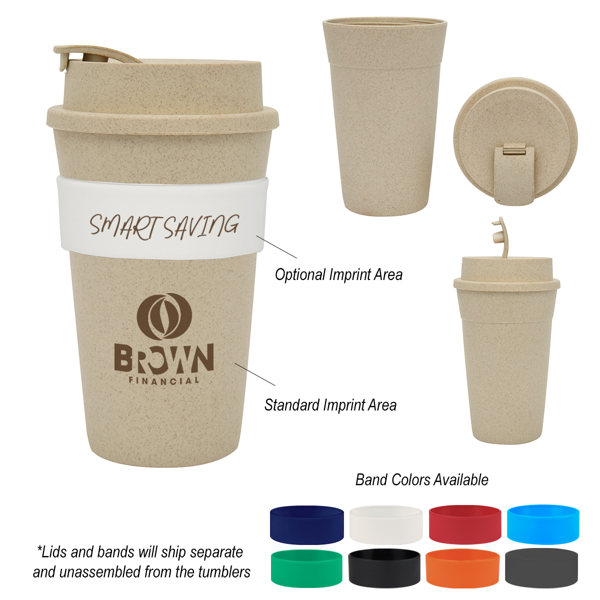 16 Oz. Harvest Travel Tumbler.-HIT