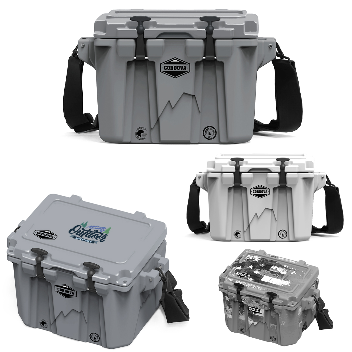 Cordova Coolers 20 Qt Basecamp Class Hard Cooler-Cordova