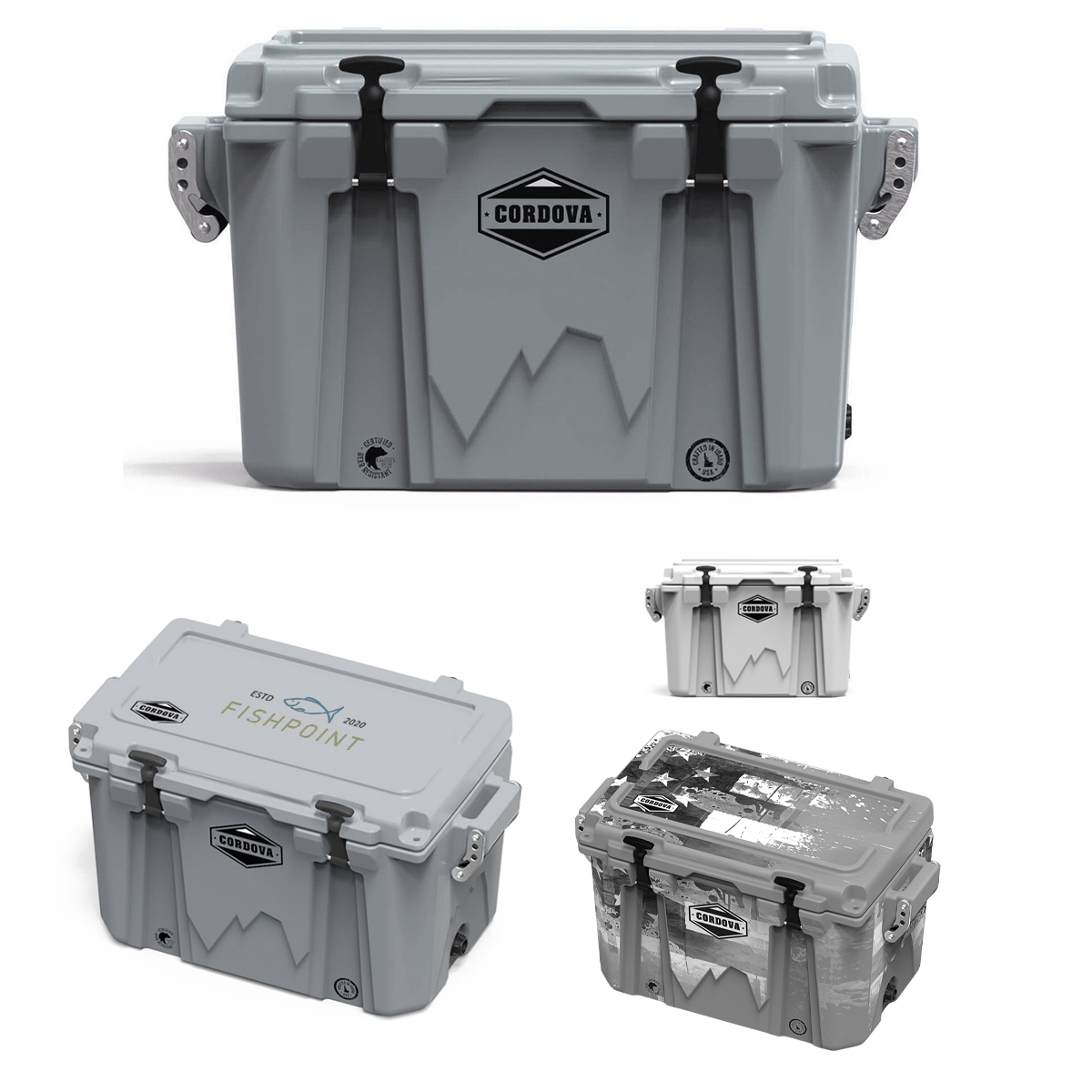 Cordova Coolers 28 Qt Basecamp Class Hard Cooler-Cordova