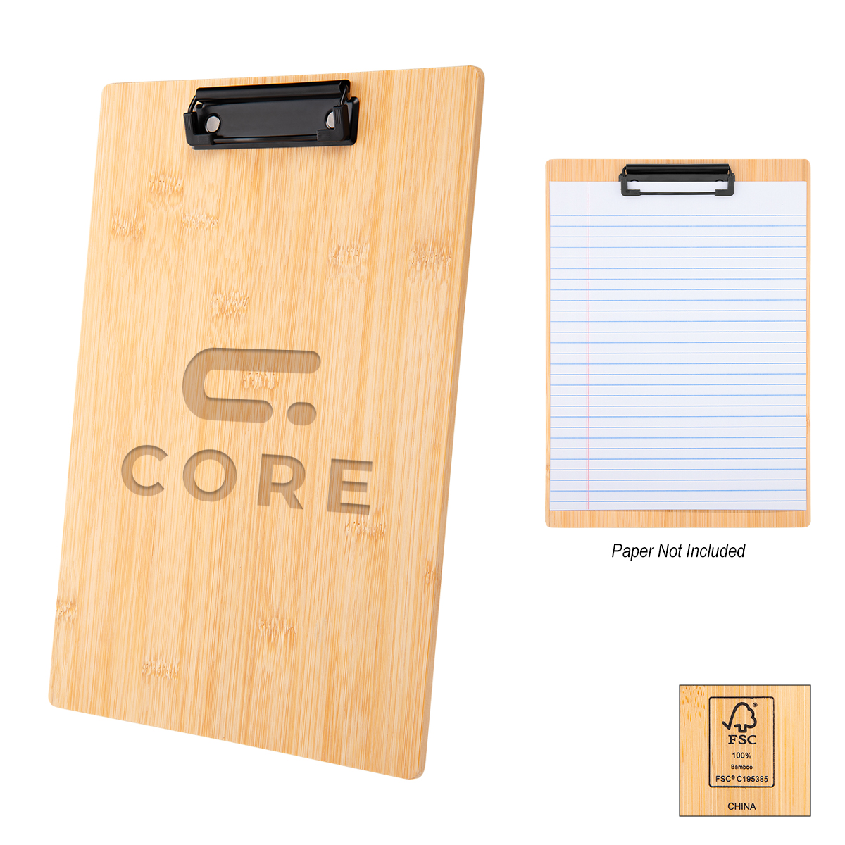 Bamboo Clipboard - FSC BAMBOO