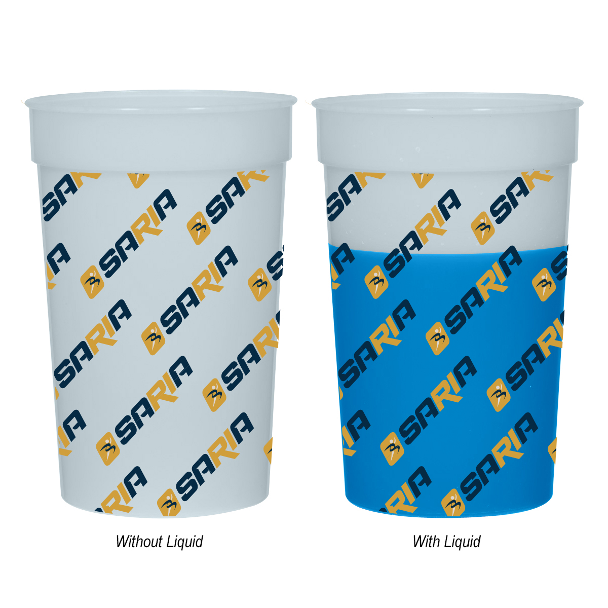 22 OZ. Full Color Mood Stadium Cup-HIT