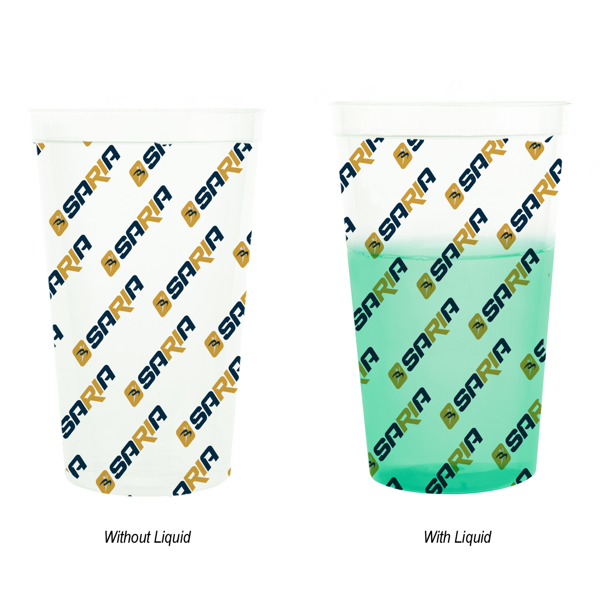 22 OZ. Full Color Mood Stadium Cup