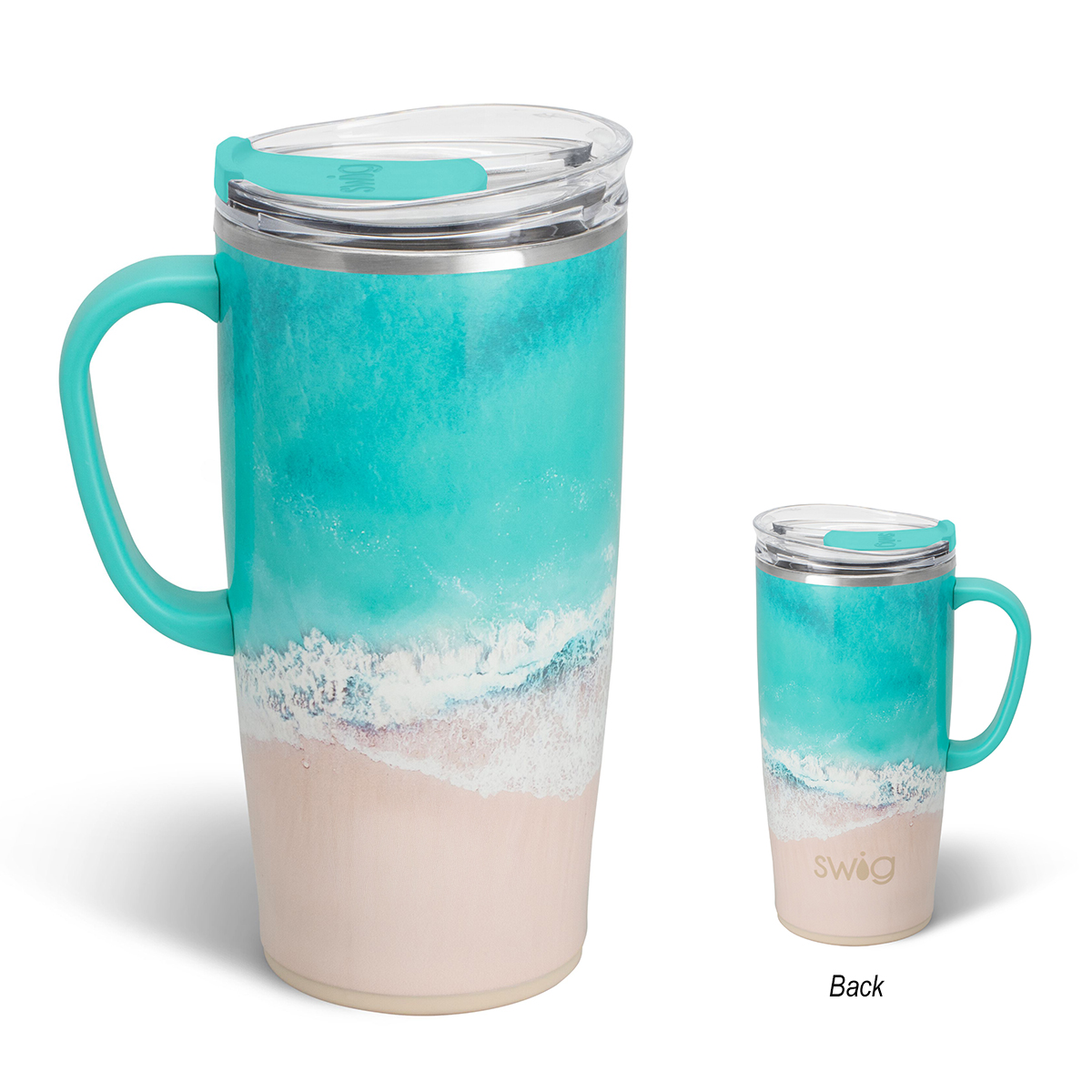 22 Oz. Swig Life™ High Tide Travel Mug — AQUA