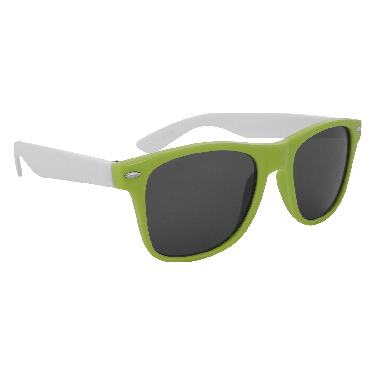 Full Color Colorblock Malibu Sunglasses