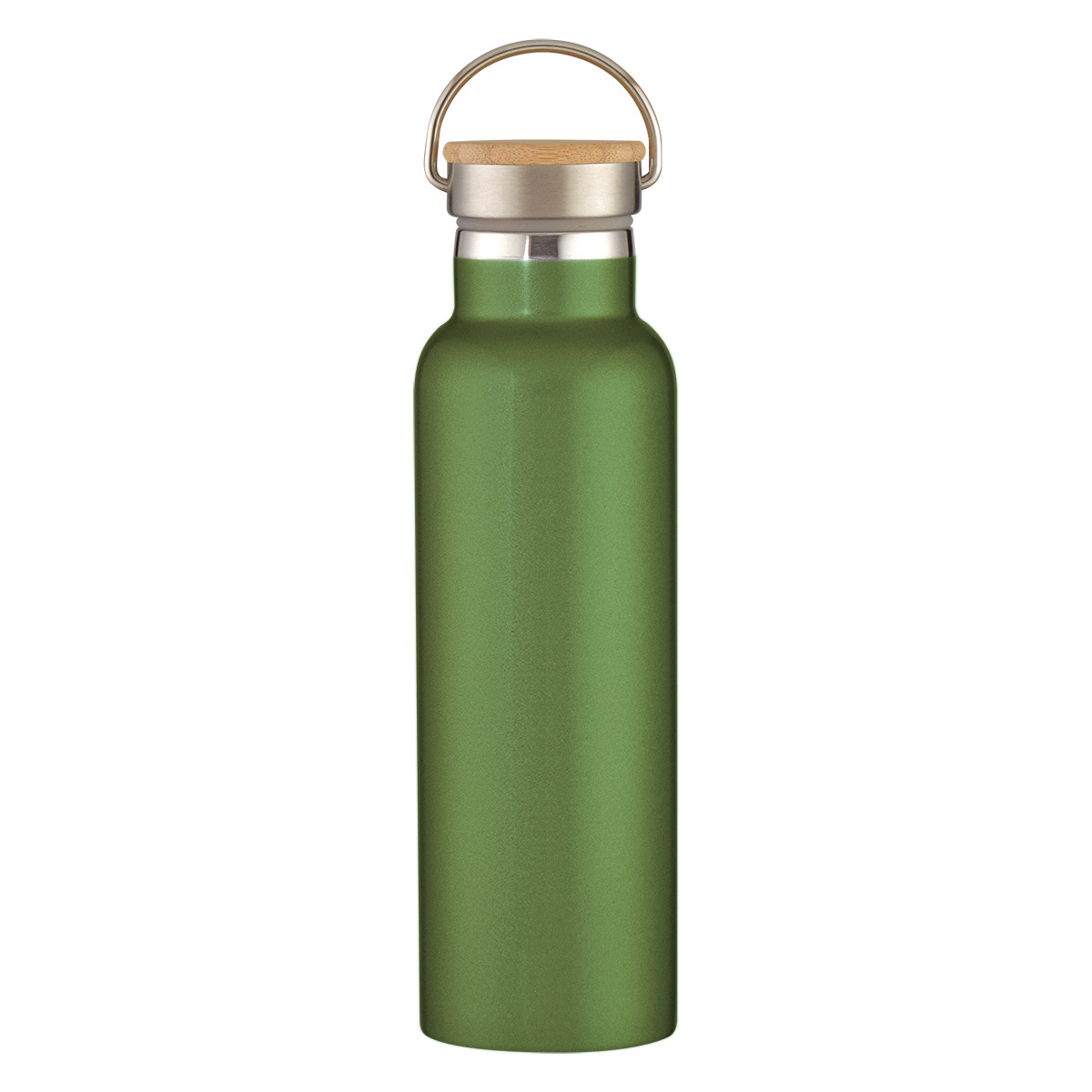 21 Oz. Liberty Stainless Steel Bottle With Wood Lid