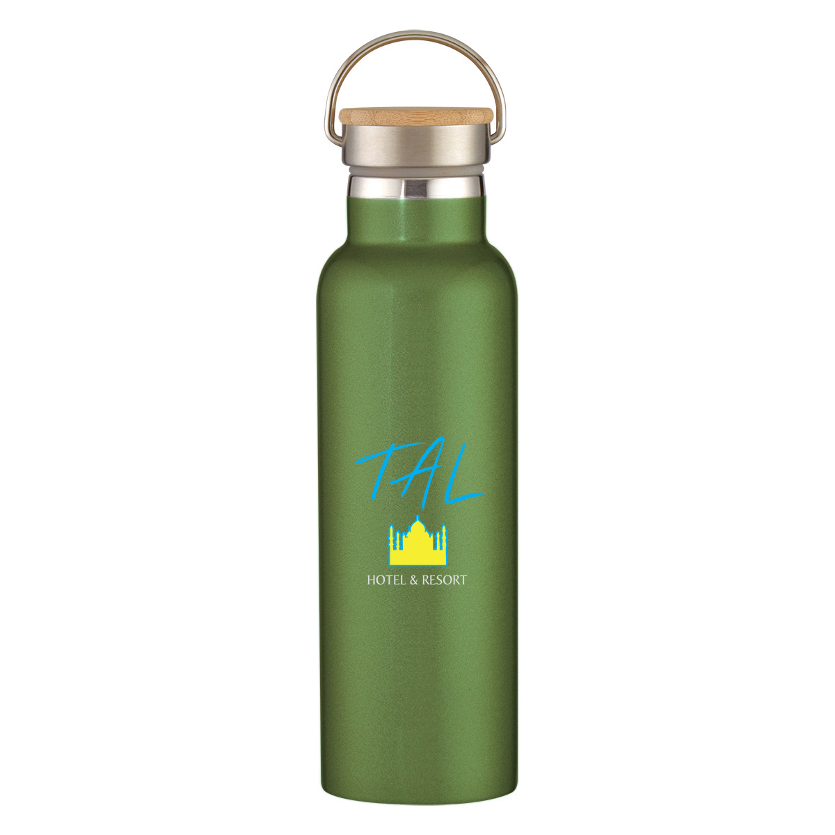 5633 21 Oz. Tipton Stainless Steel Bottle With Bamboo Lid Hit