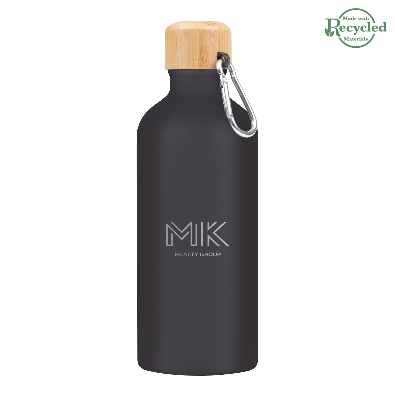20 Oz. Aluminum Tundra Bike Bottle With Bamboo Lid