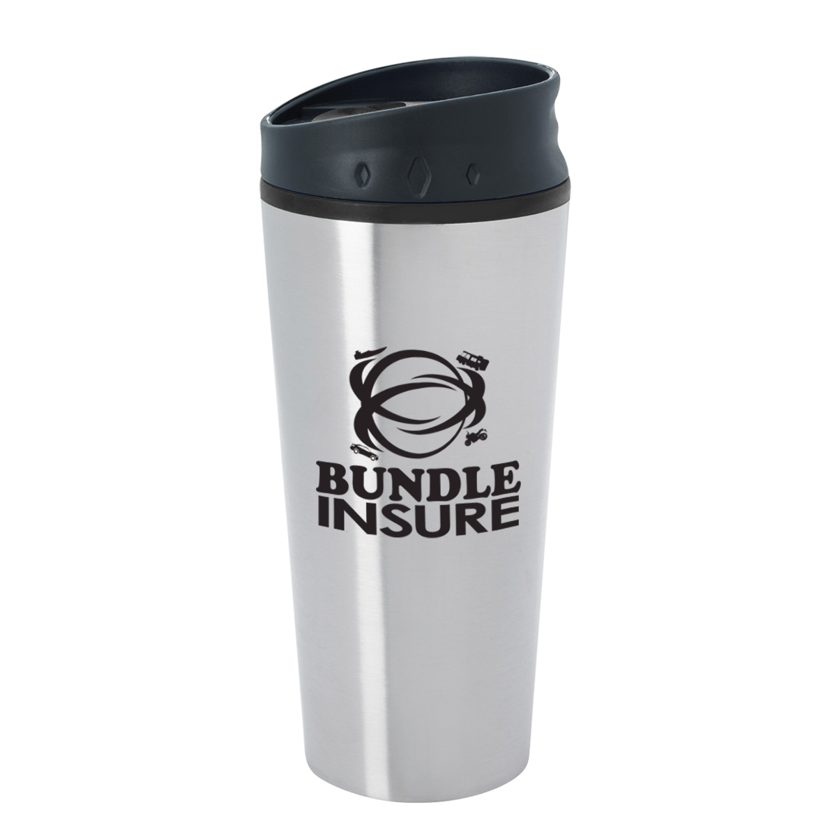 15 Oz&#46; Stainless Steel Diamond Tumbler-HIT