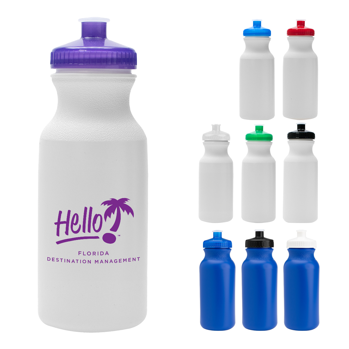 Hydrate or Diedrate - Slim 20oz Water Bottle