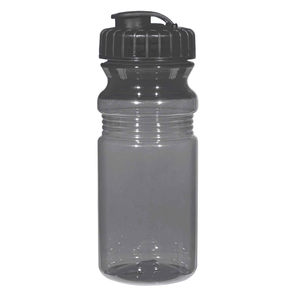 20 Oz. Poly-Clear Fitness Bottle With Super Sipper Lid-HIT