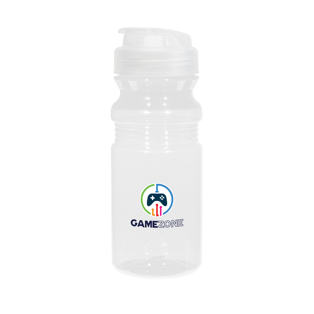 20 Oz. Poly-Clear™ Fitness Bottle With Super Sipper Lid
