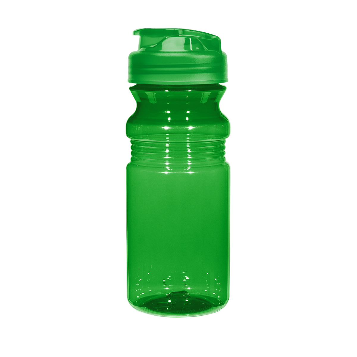 20 Oz. Poly-Clear™ Fitness Bottle With Super Sipper Lid