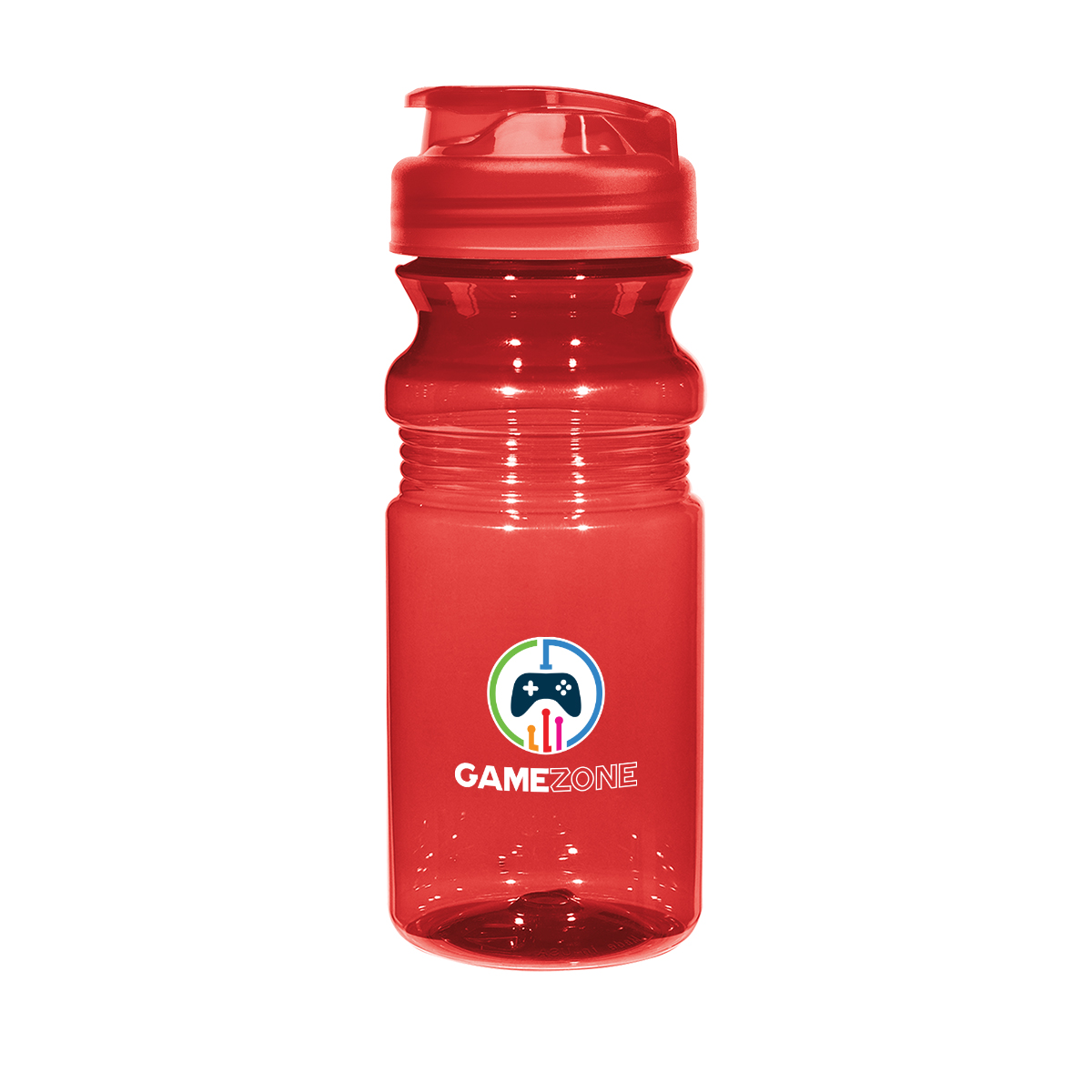 20 Oz. Poly-Clear™ Fitness Bottle With Super Sipper Lid