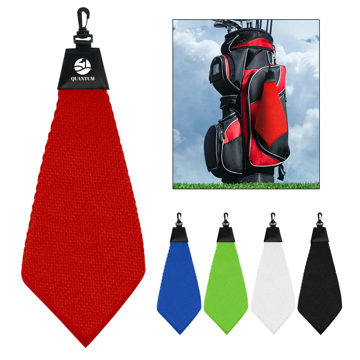 Grip Dry Waffle Golf Towel-HIT