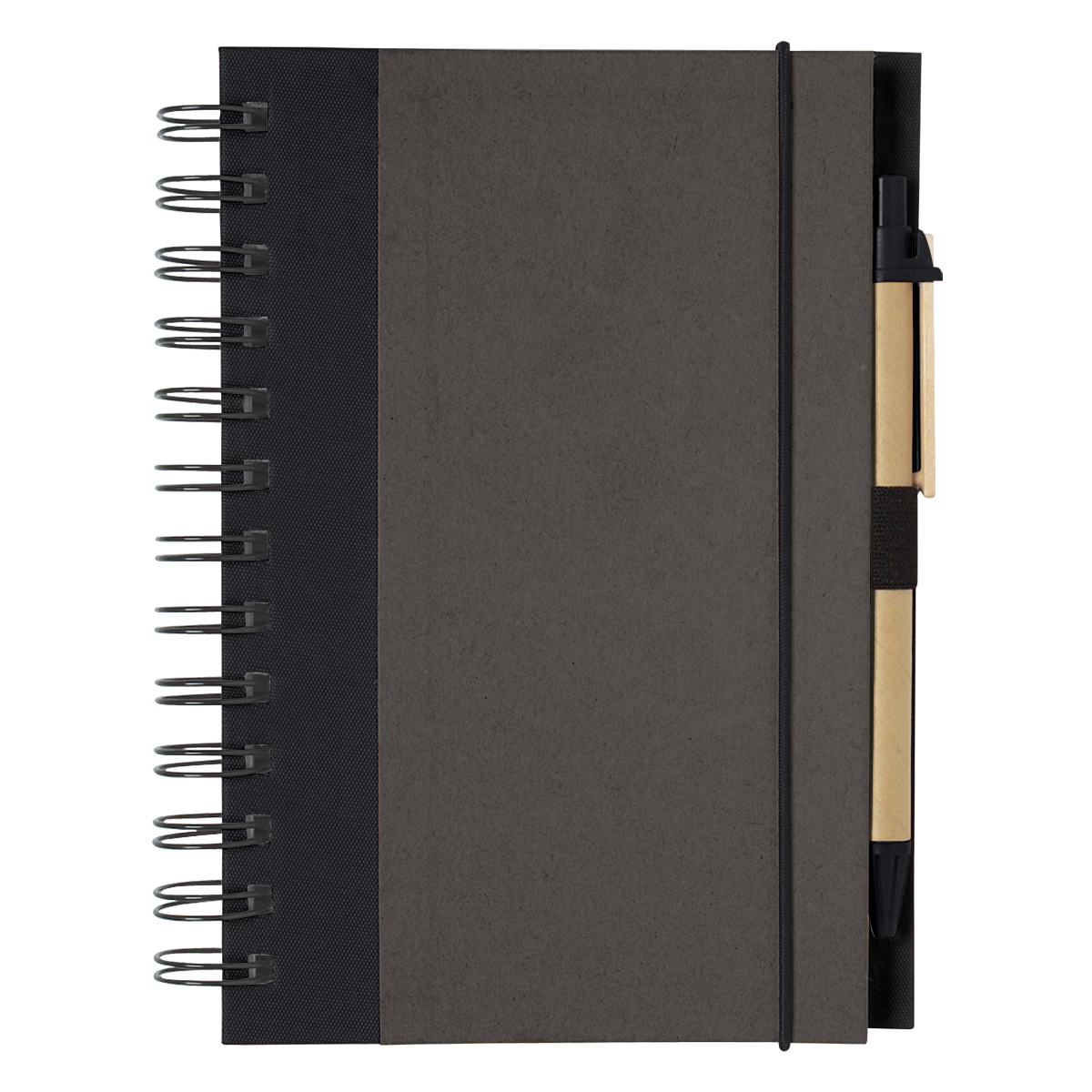 ECO-INSPIRED SPIRAL NOTEBOOK & PEN