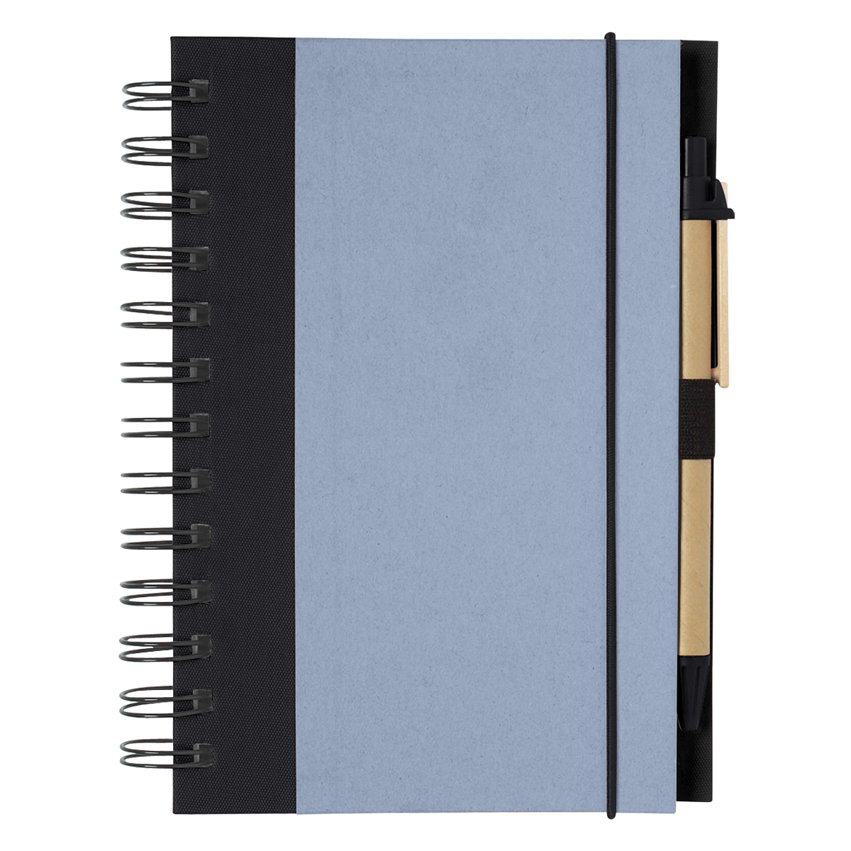 ECO&#45;INSPIRED SPIRAL NOTEBOOK &#38; PEN-HIT