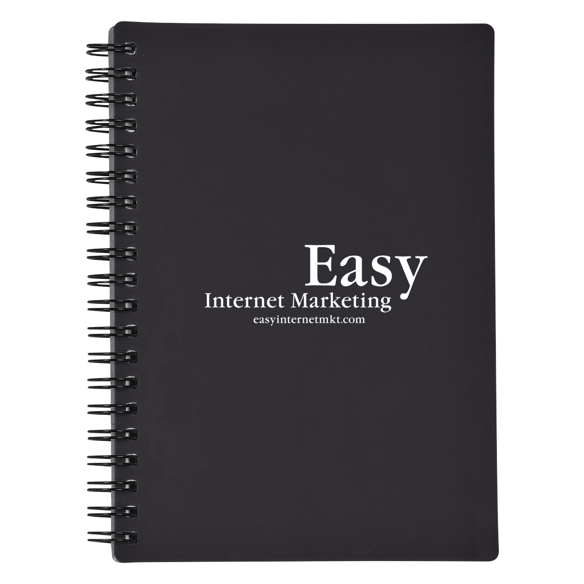RUBBERY SPIRAL NOTEBOOK