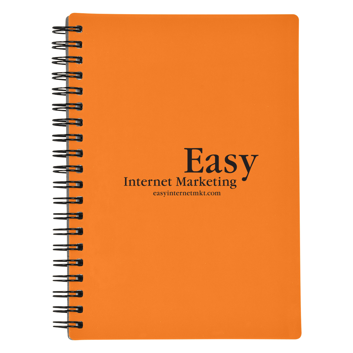 RUBBERY SPIRAL NOTEBOOK-HIT