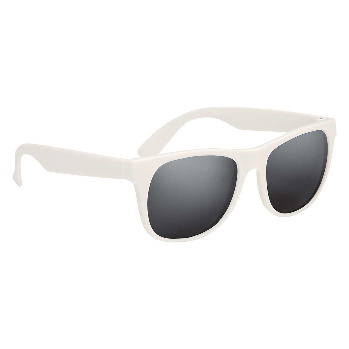 Rubberized Mirrored Sunglasses