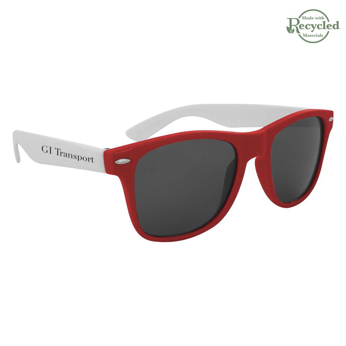 Full Color Colorblock Malibu Sunglasses