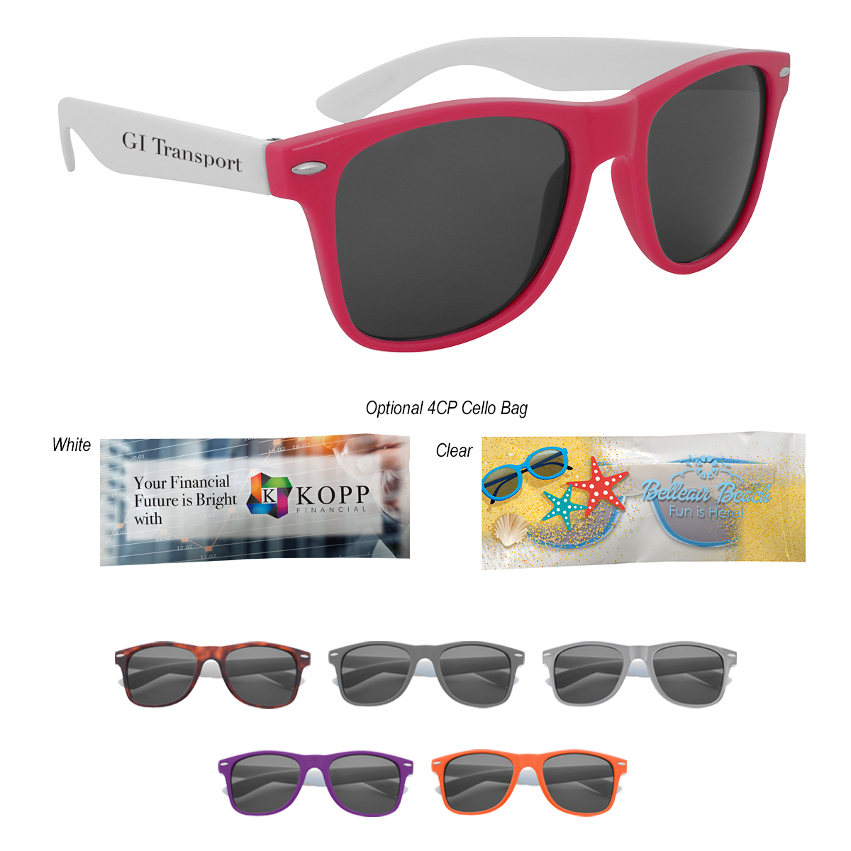 Colorblock Malibu Sunglasses