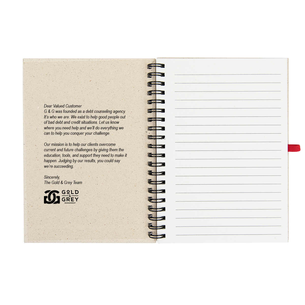 Natural Paper Spiral Notebook
