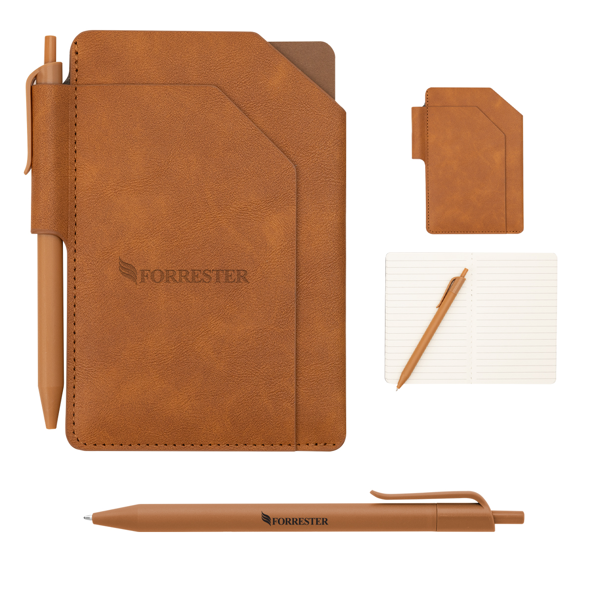 Pinnacle Recycled Jotter With Pen 17