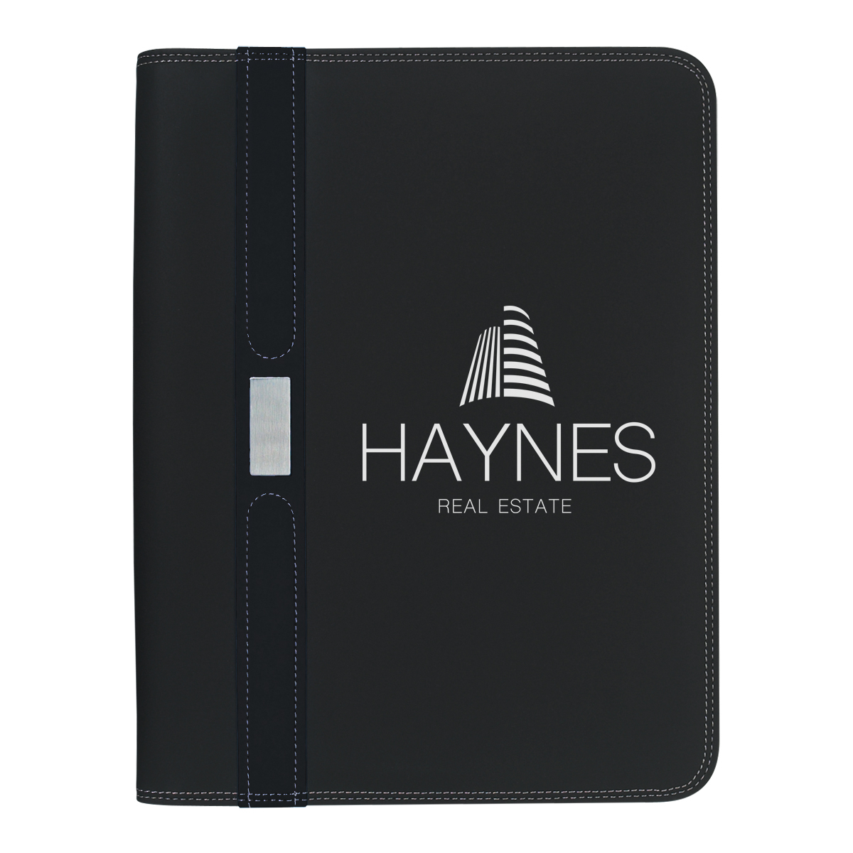 Contemporary Zippered Portfolio