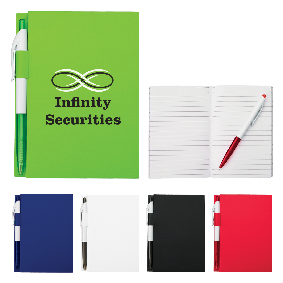 4&#34; x 6&#34; Notebook With Pen-HIT