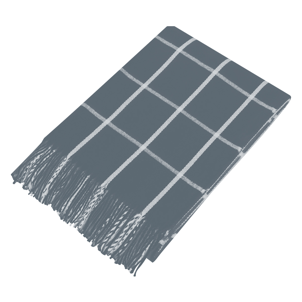 Charleston Fringed Throw Blanket-HIT