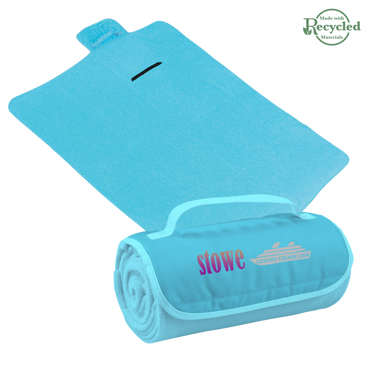 Recycled Roll-Up Blanket