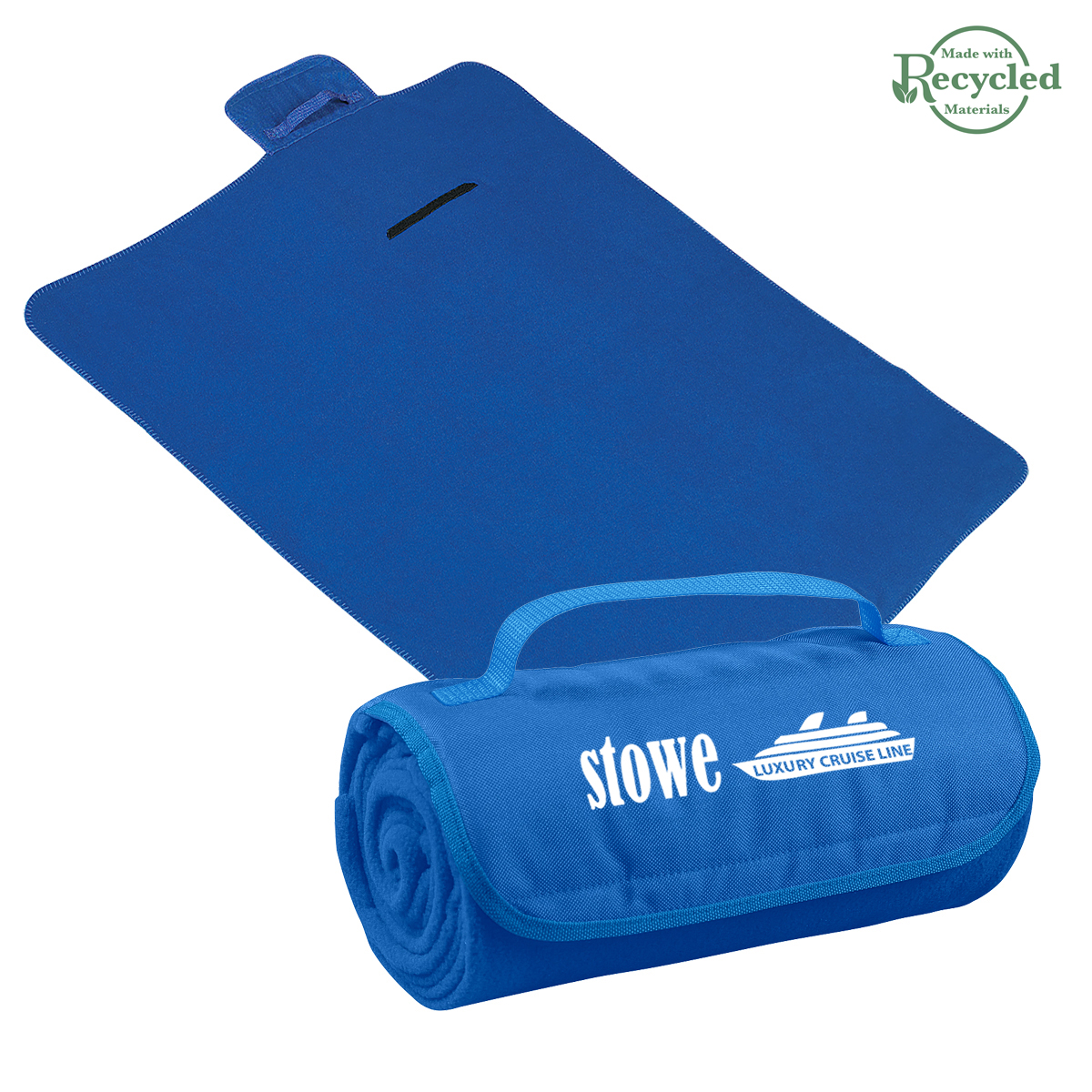 Recycled Roll-Up Blanket