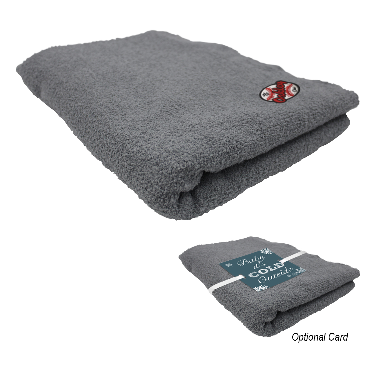 7067 Sweet Dreams Plush Blanket Hit Promotional Products