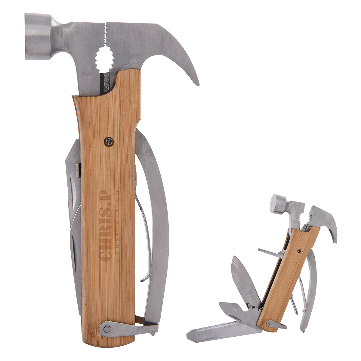 12-IN-1 MULTI-FUNCTIONAL WOOD HAMMER-HIT