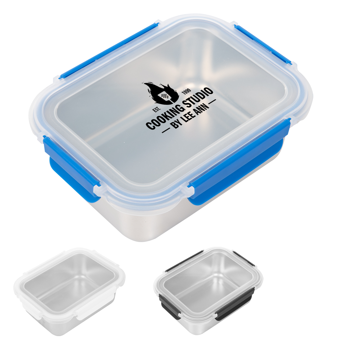 #75044 Microwavable Stainless Steel Food Container - Hit Promotional ...