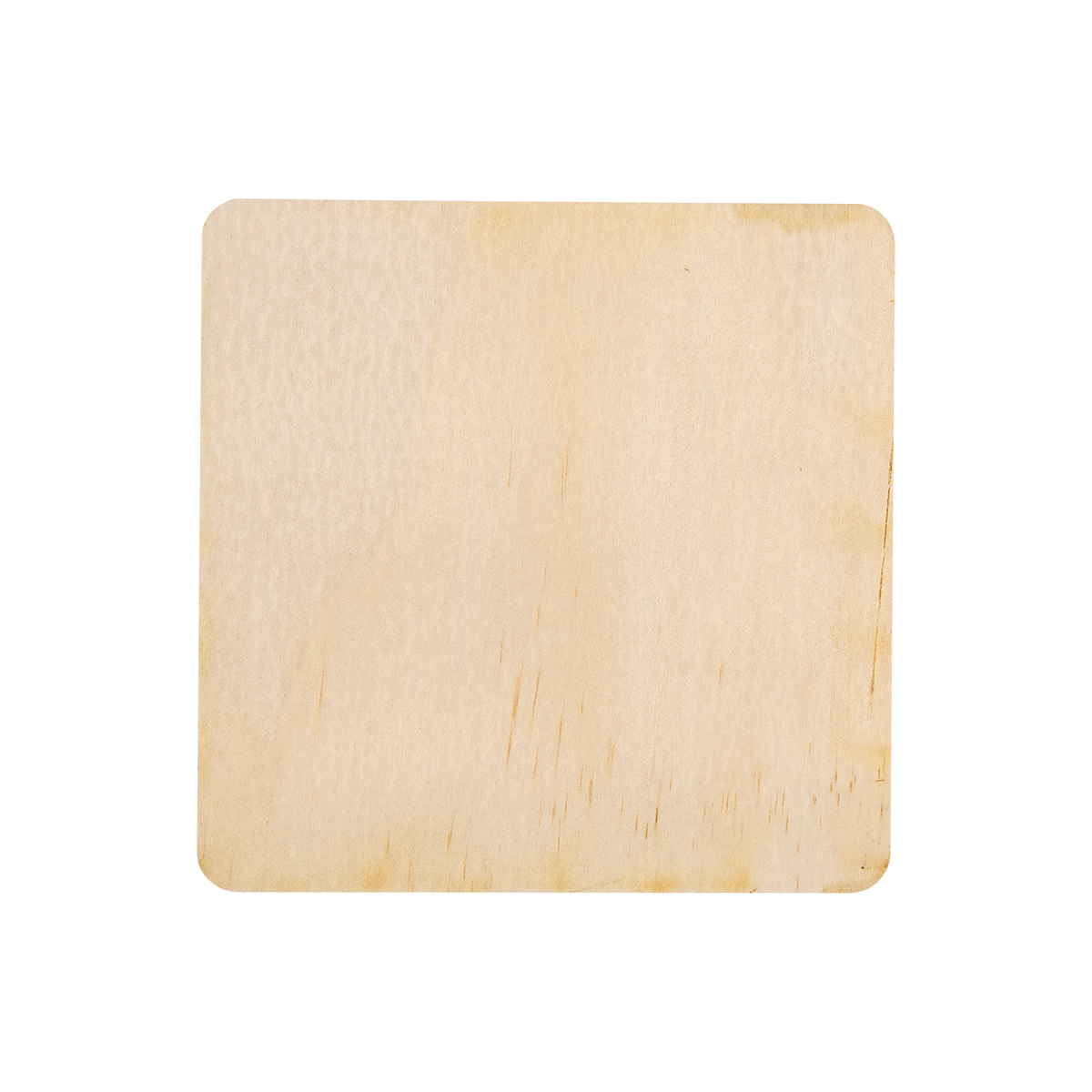 Wood Coaster - Square - WOOD COLOR
