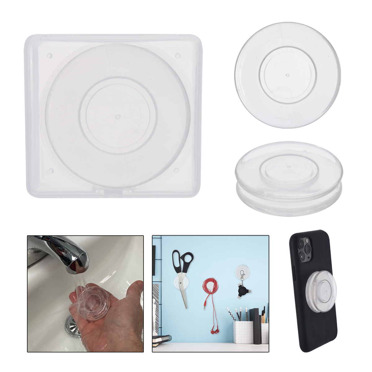 Universal Sticky Holder In Case-HIT