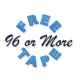 96 Or More Free Tape