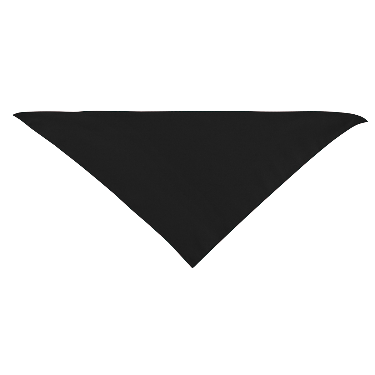 Large Triangle rPET Pet Bandana - BLACK