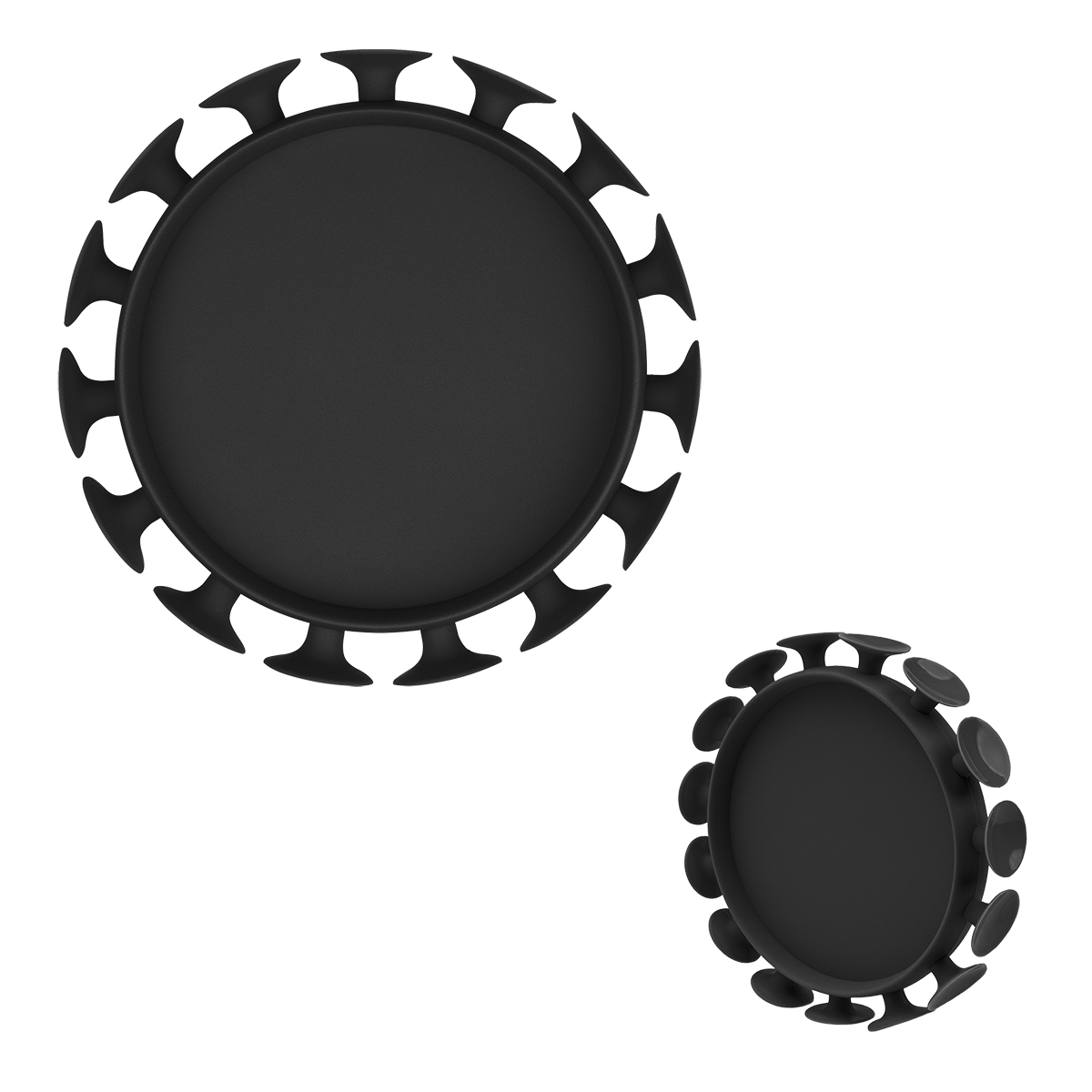 Flying Grip Disc - BLACK