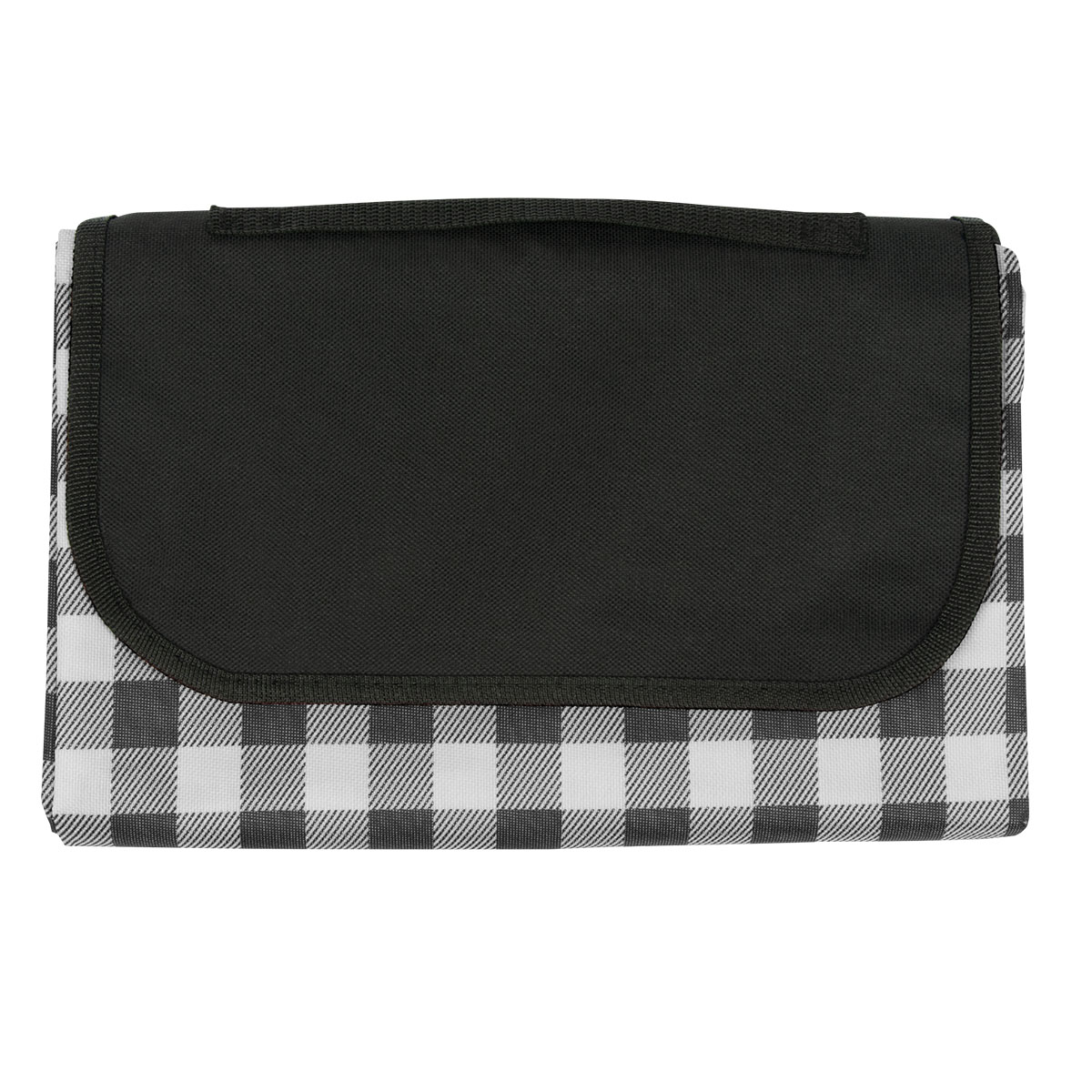 Gingham Roll-Up Picnic Blanket