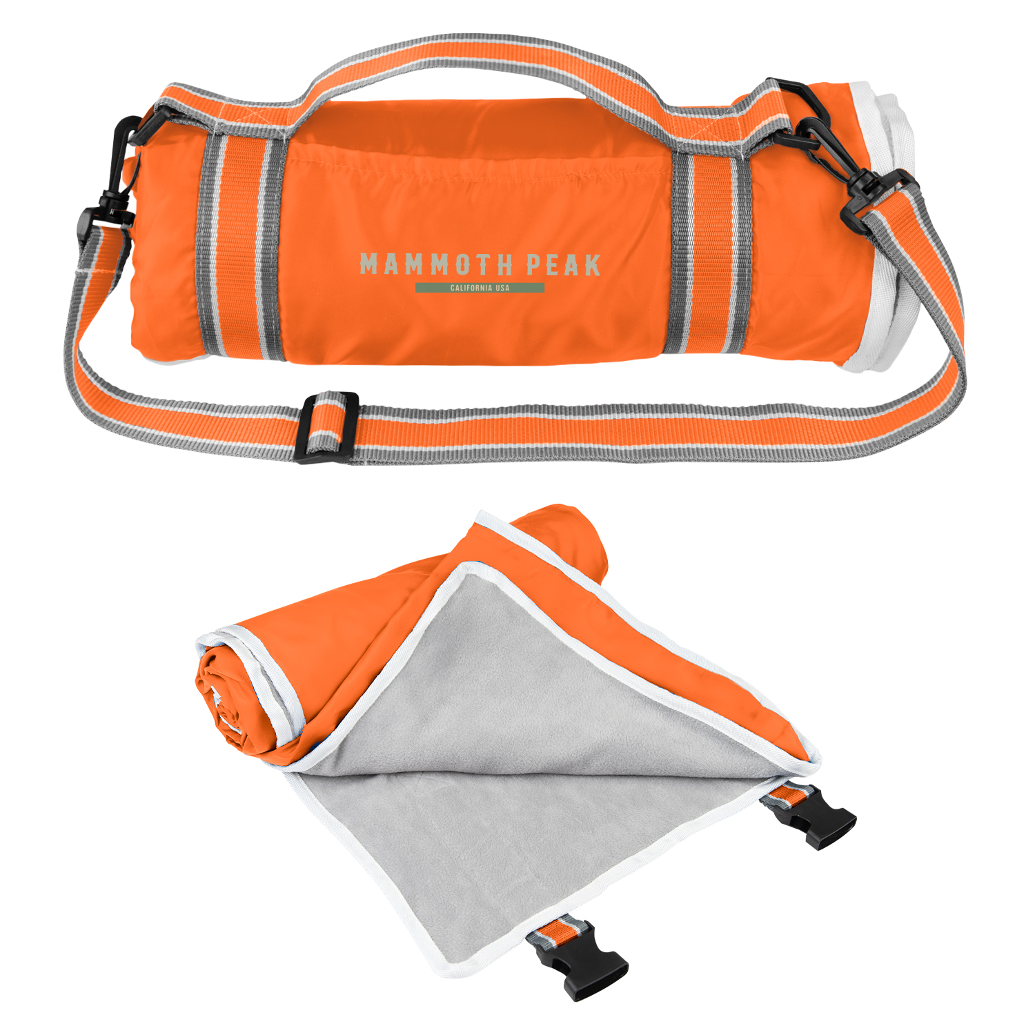 Riverside rPET Roll-Up Blanket With Carrying Handle