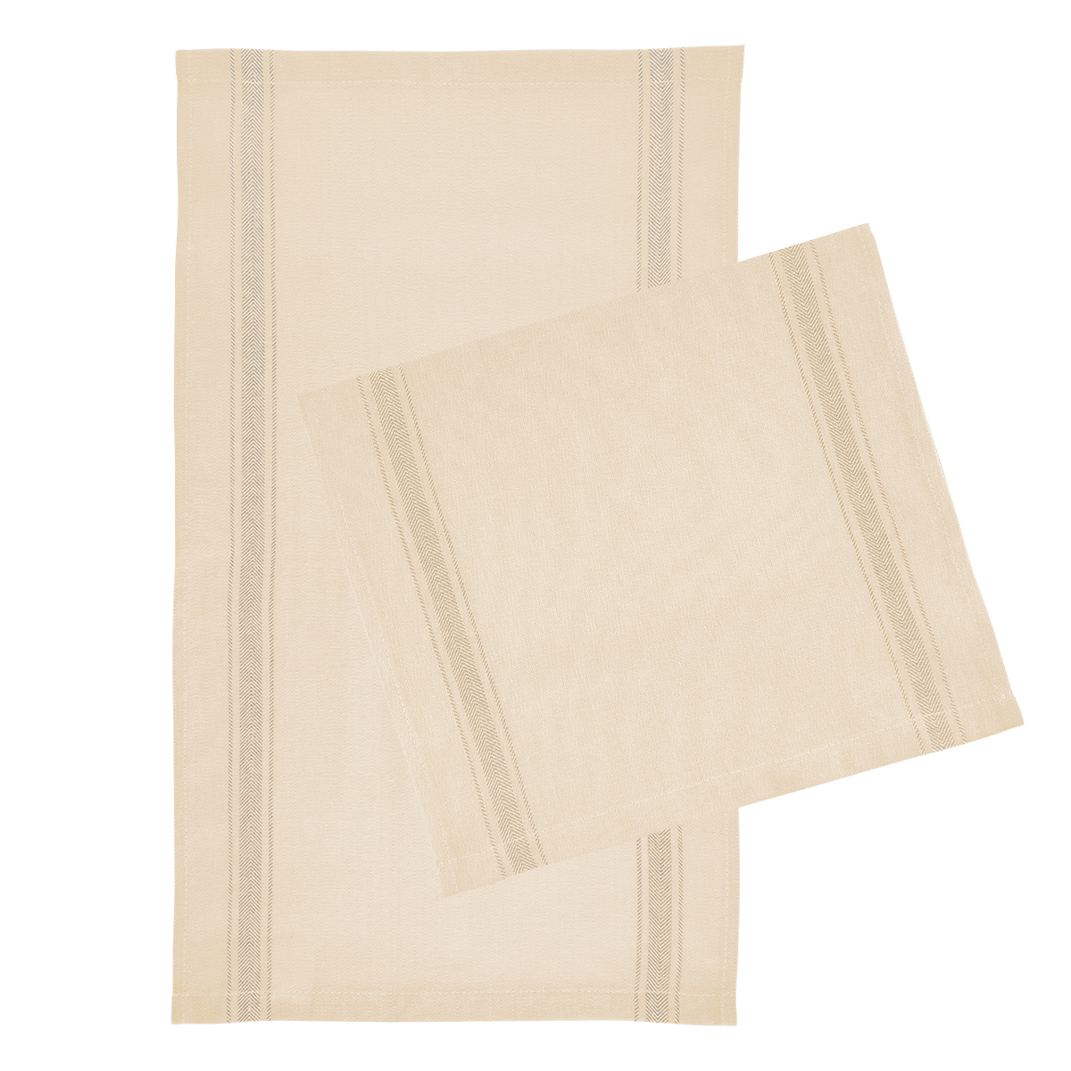 Cotton Stripe Tea Towel