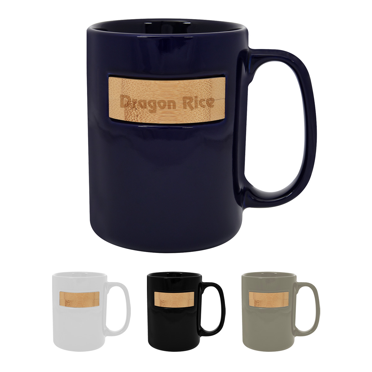 15 Oz&#46; Peek&#45;A&#45;Bamboo Stoneware Mug-HIT
