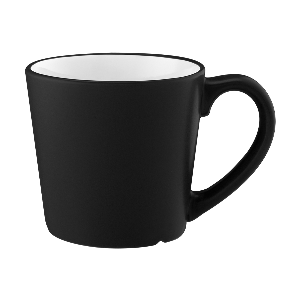 12 Oz. Mercer Matte Ceramic Mug - BLACK